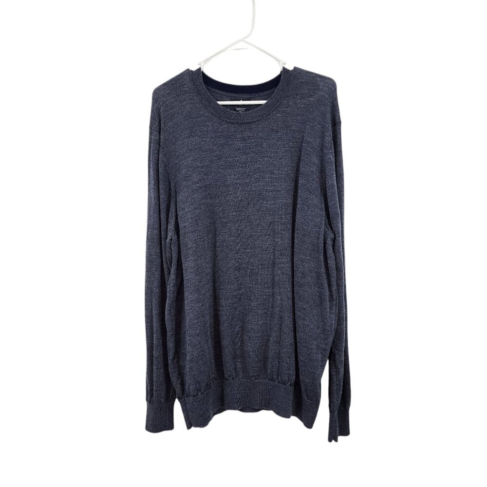 Daniel Hechter Men's 100% Merino Wool Crewneck Sweater - XL